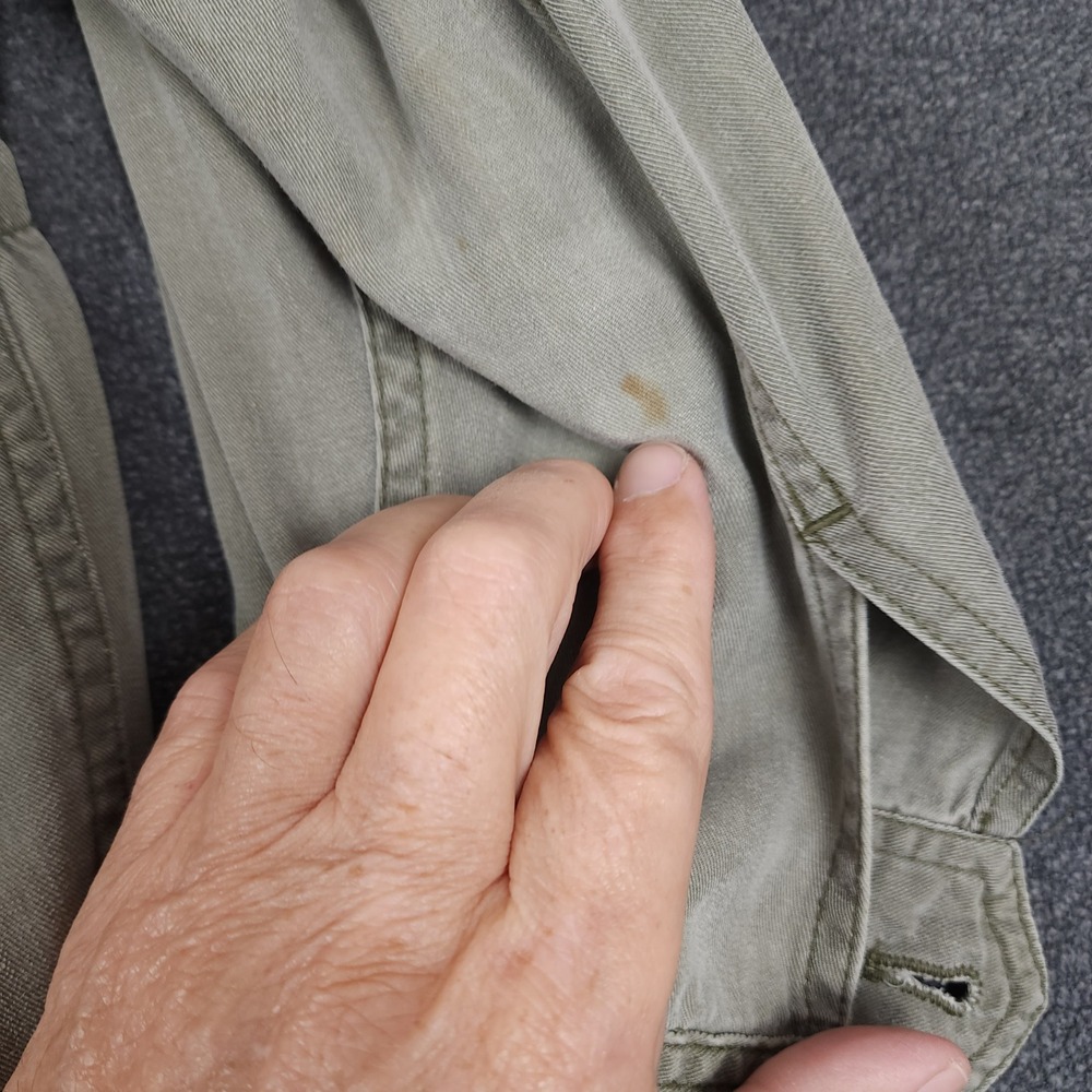Banana Republic Safari Travel Clothing Co. Utility Jacket Khaki Green‎ Size P - Picture 8 of 14